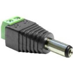 DeLock Adapter DC 2,1 x 5,5 mm male > Terminal Block